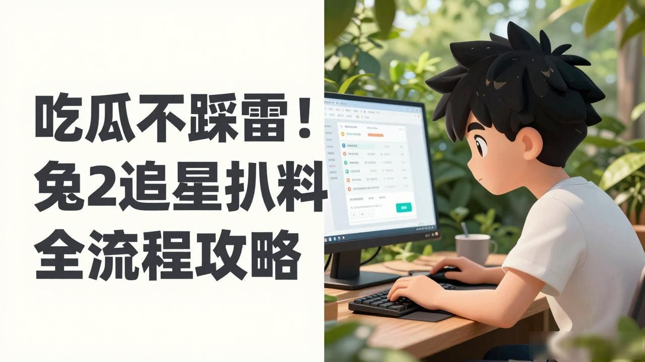 吃瓜不踩雷！兔2追星扒料全流程攻略